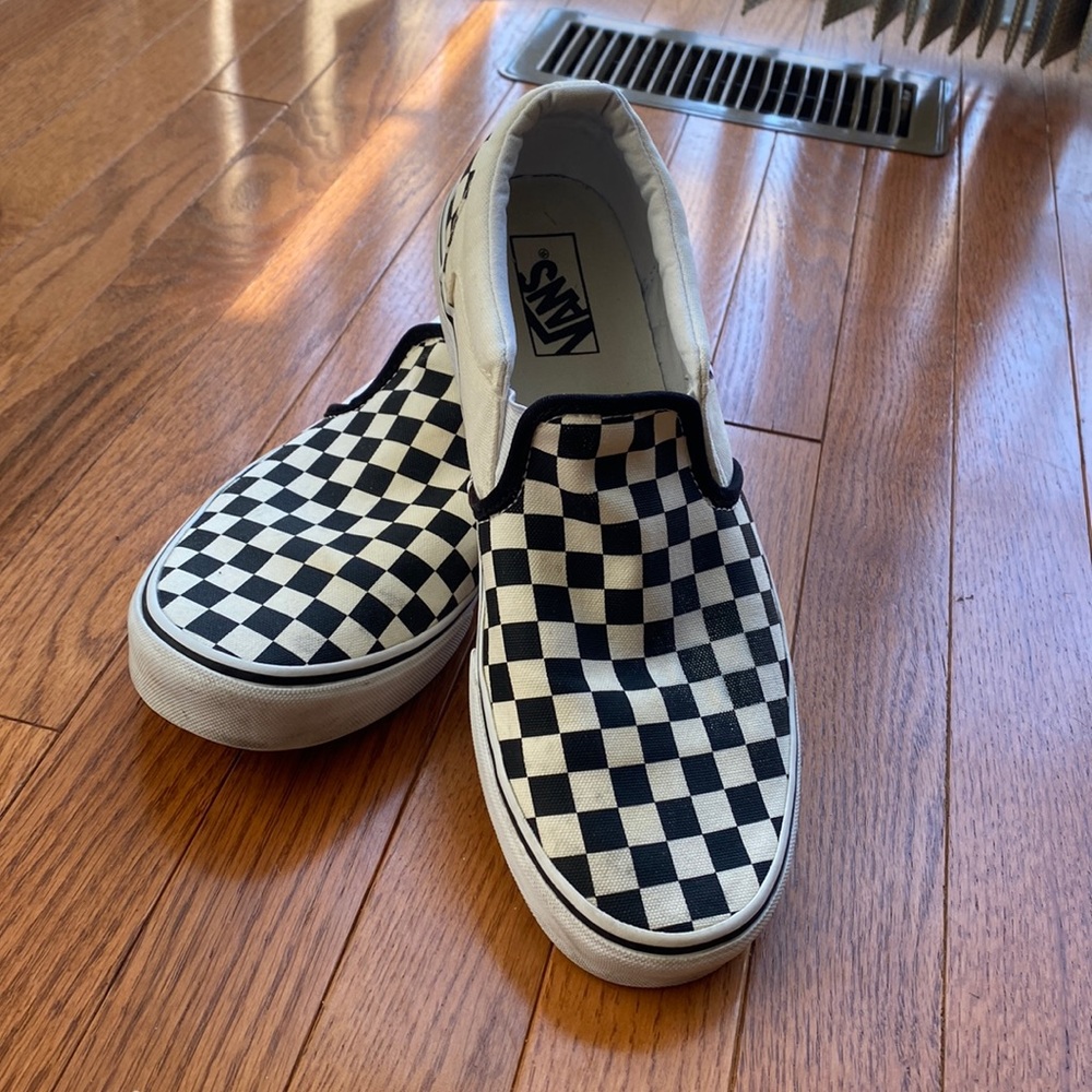 VANS Checker shoes size 10.5